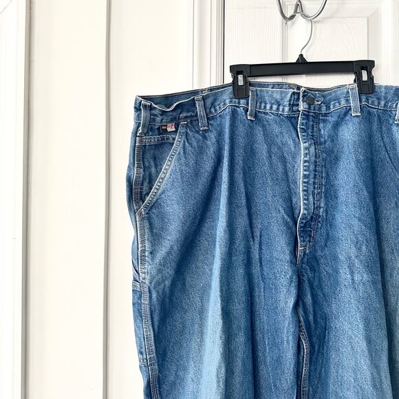Carhartt FR Fire Resistant Category 2 Relaxed Fit Denim Jeans Men Waist 50 - Picture 2 of 16